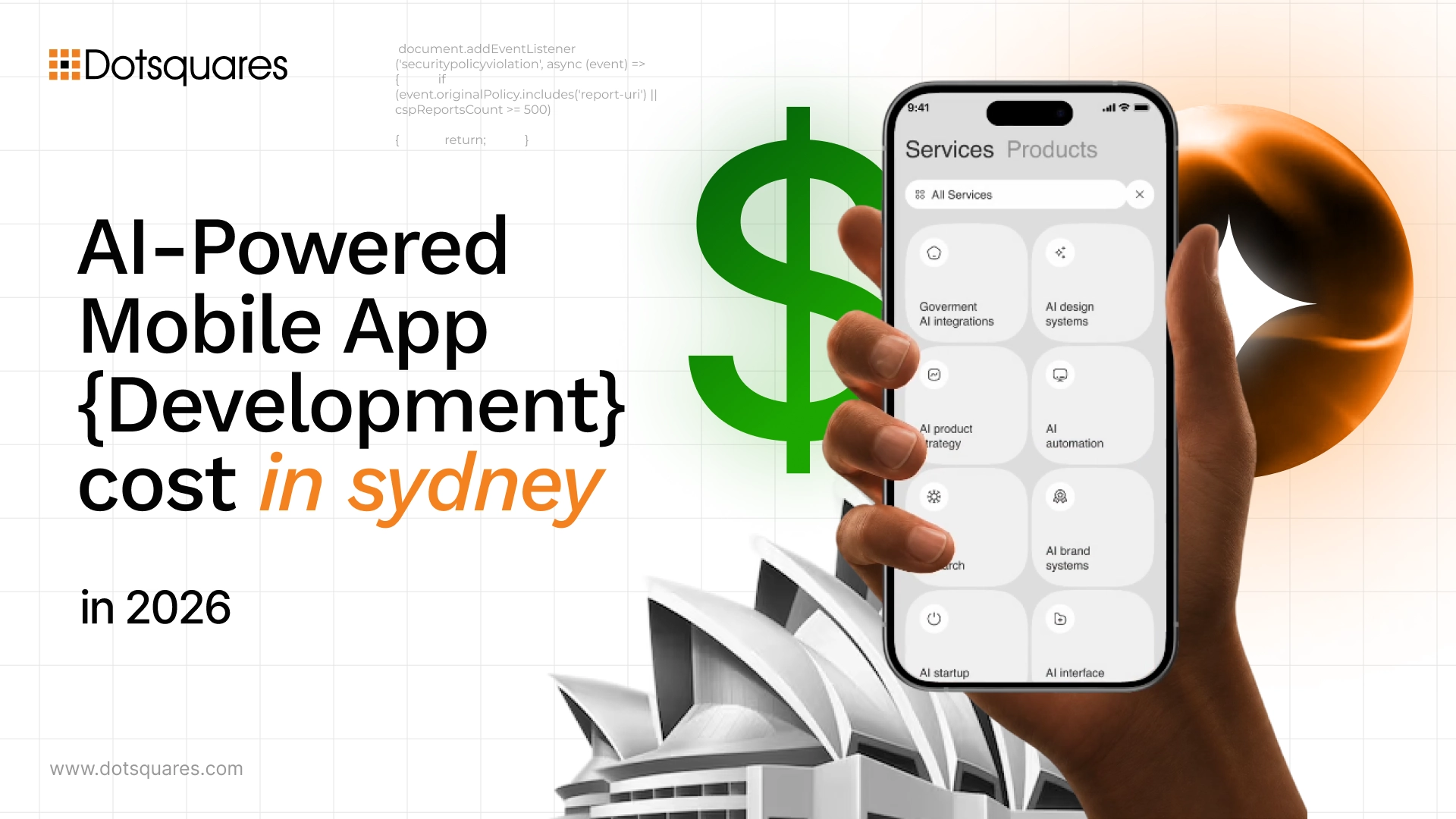 AI-Powered Mobile App Development cost in 2026 in sydney