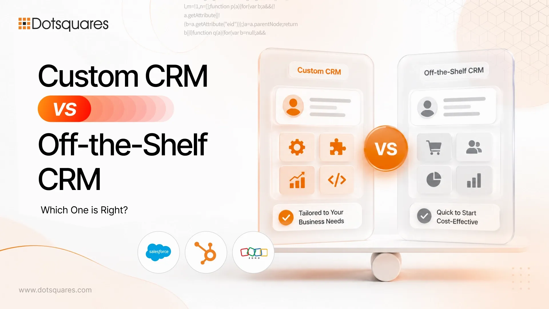 Custom CRM vs Off-the-Shelf CRM: Which Delivers Better ROI? border=