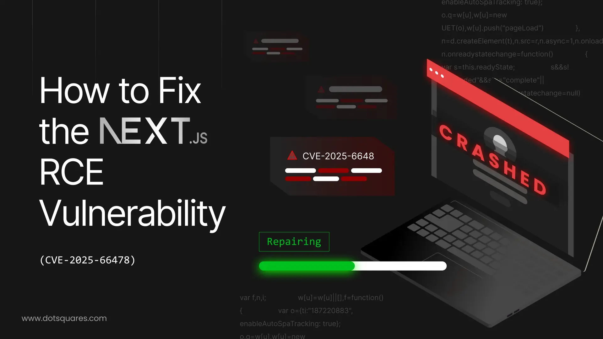 Critical Security Alert: A Major Vulnerability Found in Next.js Applications