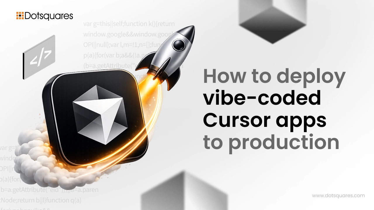 How to deploy vibe-coded Cursor apps to production