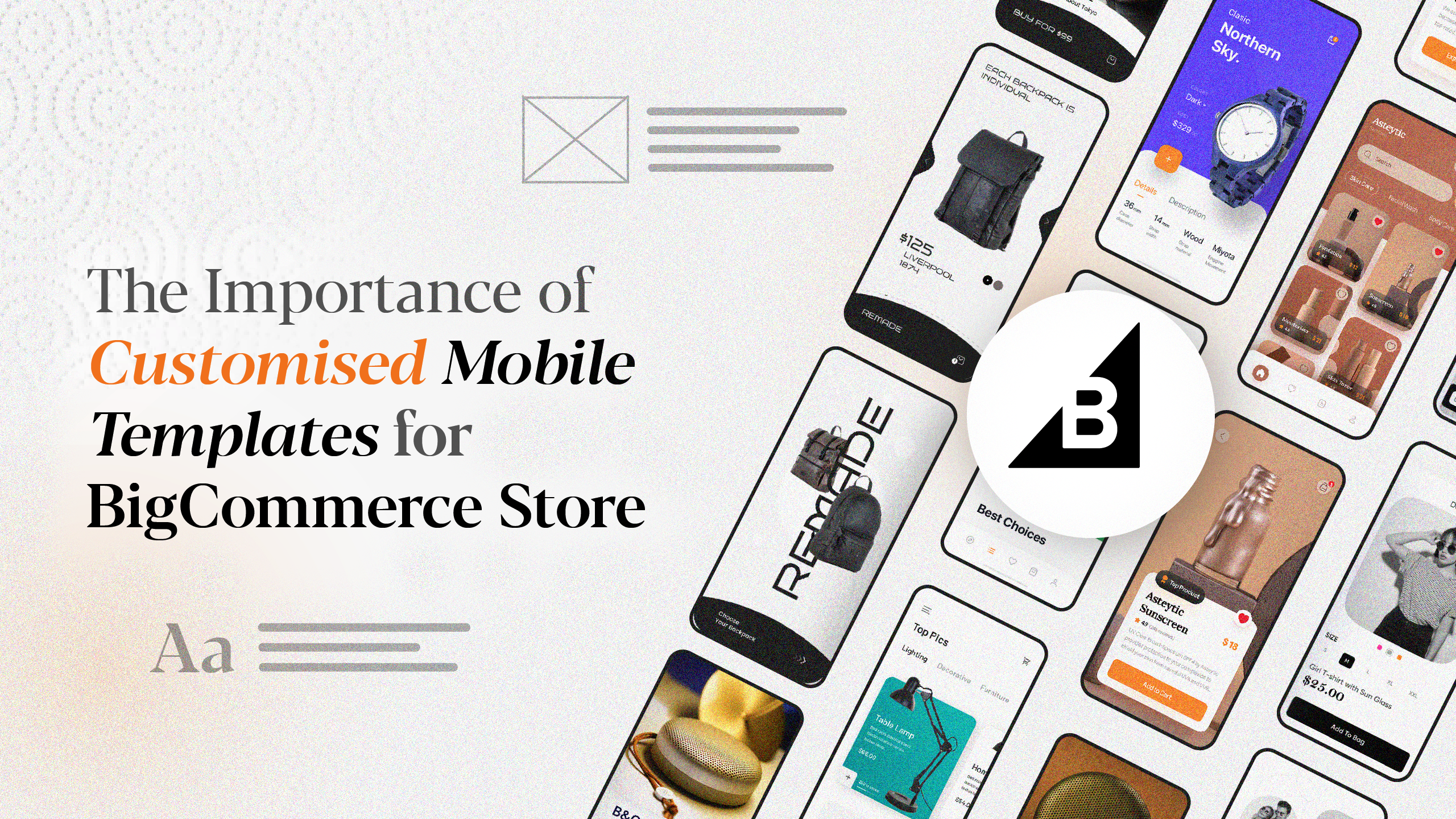 The Importance of Customised Mobile Templates for BigCommerce Store