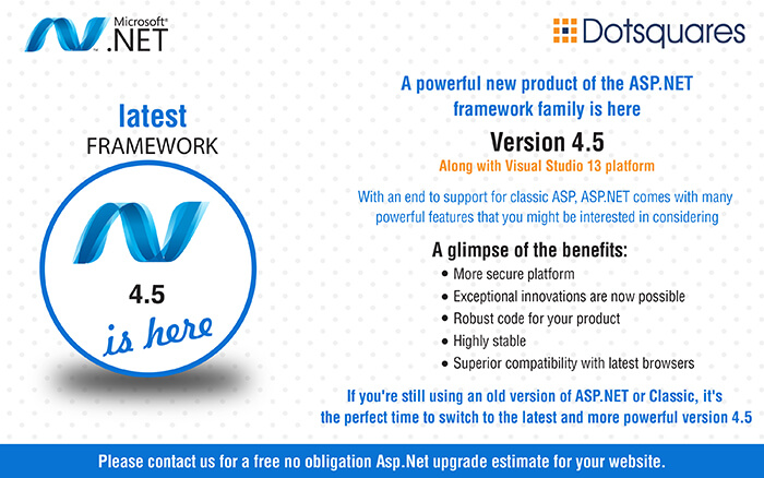 The all new .Net 4.5 is here and it’s even more powerful