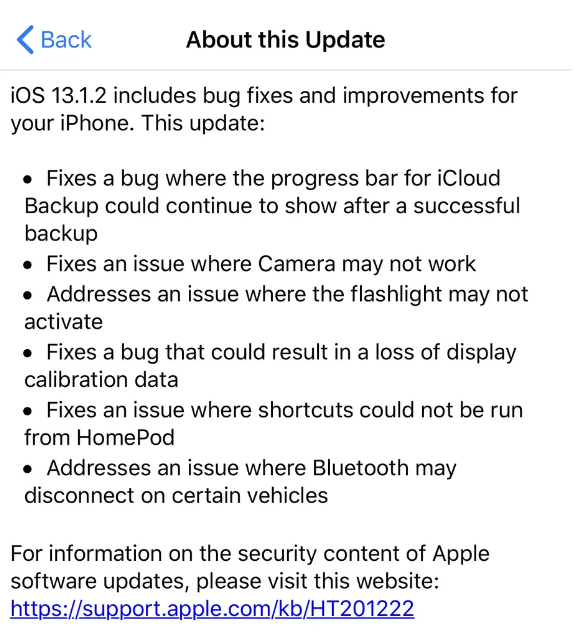 APPLE UPDATE 13.1.2 – WHAT DO YOU NEED TO KNOW ABOUT IT?