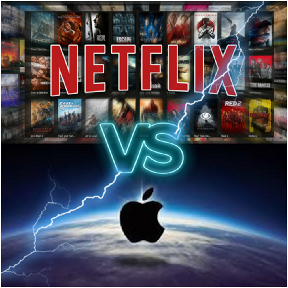 COULD APPLE DETHRONE NETFLIX FROM ENTERTAINMENT INDUSTRY?