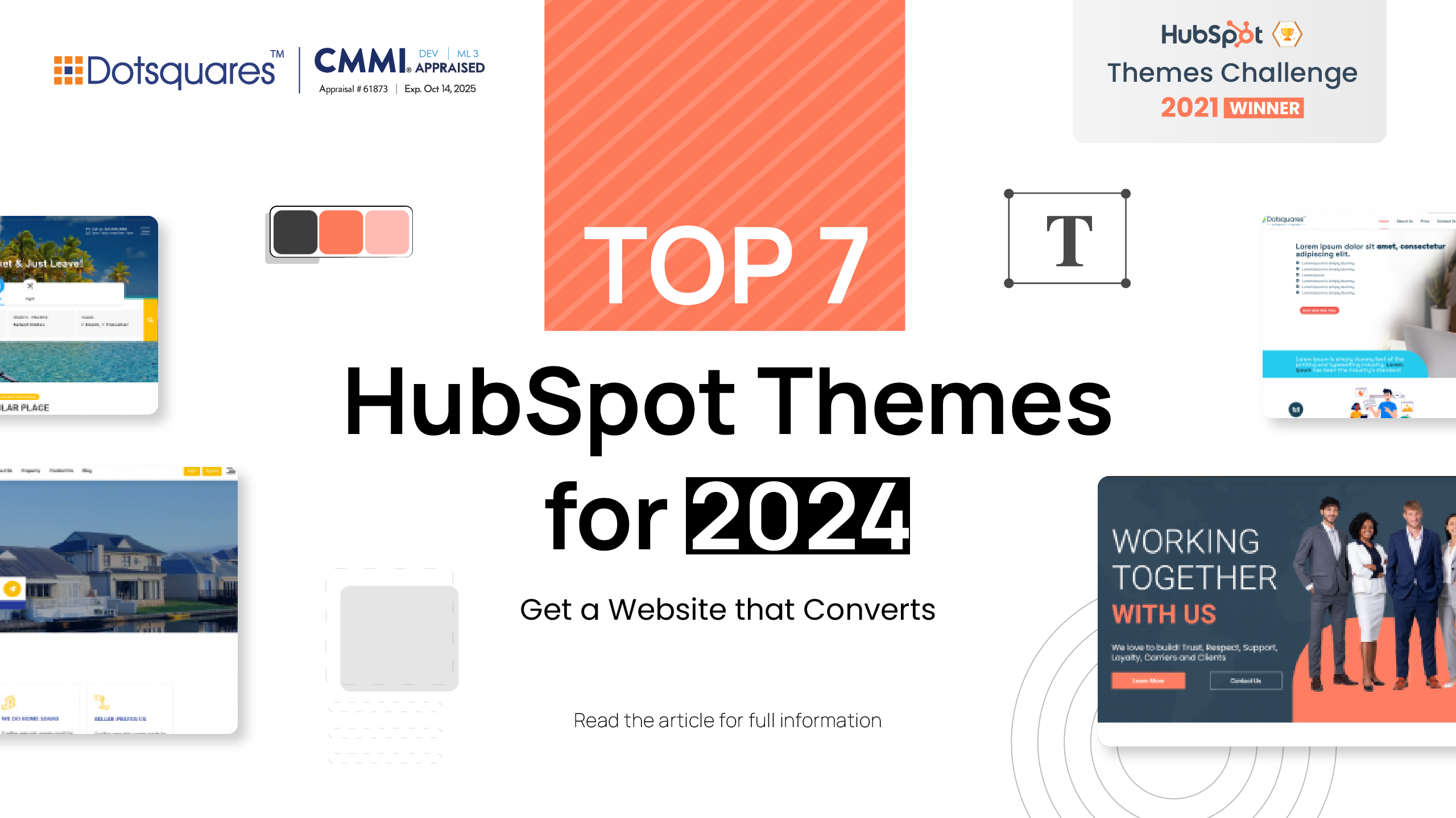 Top 7 HubSpot Themes for 2024: Get a Website That Converts