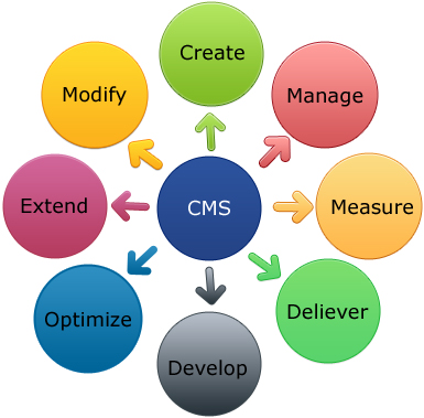 CMS website software
